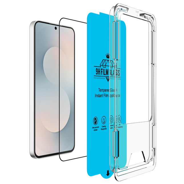 Samsung Galaxy S25 FE - Tempered Glass Screenprotector with Applicator - 1 Pack