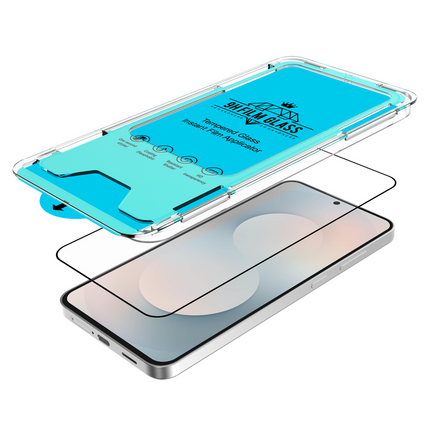 Samsung Galaxy S25 FE - Tempered Glass Screenprotector with Applicator - 2 Pack