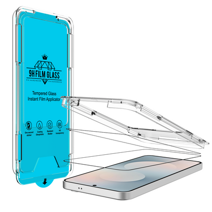 Samsung Galaxy S25 FE - Tempered Glass Screenprotector with Applicator - 2 Pack