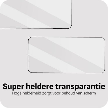Samsung Galaxy S25 FE - Tempered Glass Screenprotector with Applicator - 2 Pack