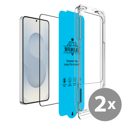 Samsung Galaxy S26 Plus - Tempered Glass Screenprotector with Applicator - 2 Pack