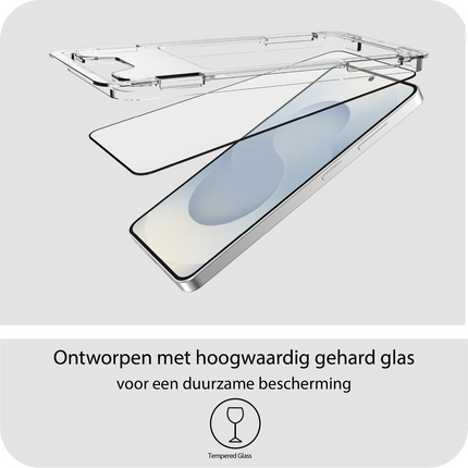 Samsung Galaxy S26 - Tempered Glass Screenprotector with Applicator - 2 Pack