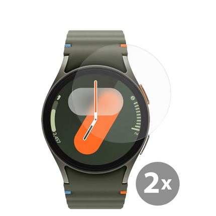 Samsung Galaxy Watch7/6 40mm - 2 pack - Screenprotector Tempered Glass