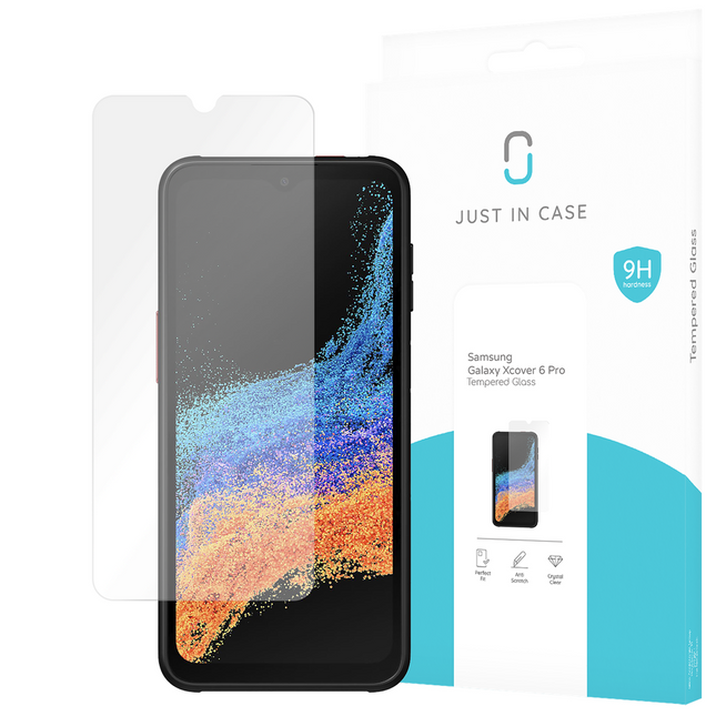 Samsung Galaxy Xcover 6 Pro - Screenprotector Tempered Glass