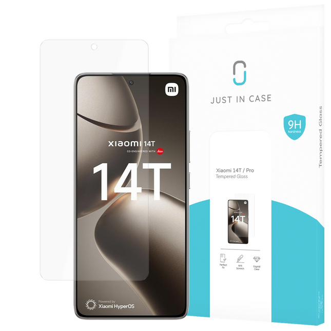 Xiaomi 14T/14T Pro - Screenprotector Tempered Glass