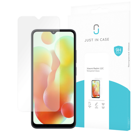 Xiaomi Redmi 12C - Screenprotector Tempered Glass