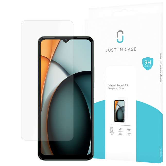 Xiaomi Redmi A3 - Screenprotector Tempered Glass