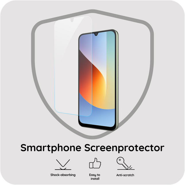 XiaomI Redmi A7 Pro (4G) / Poco C81 Pro - Screenprotector Tempered Glass