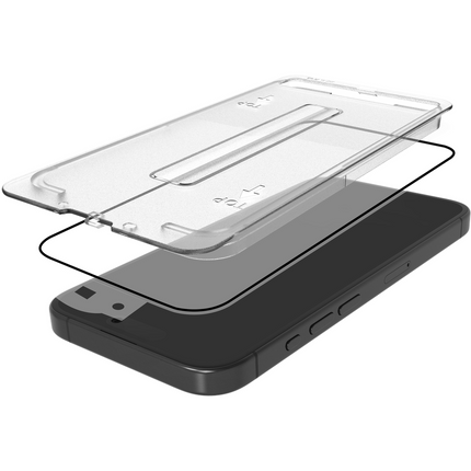 iPhone 16 Plus - Tempered Glass Screenprotector with Applicator - 2 Pack