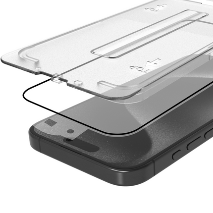 iPhone 16 Plus - Tempered Glass Screenprotector with Applicator - 2 Pack