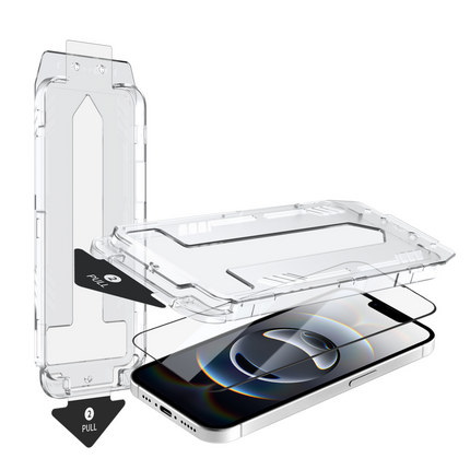 iPhone 17e / 16e - Tempered Glass Screenprotector with Applicator - 2 Pack