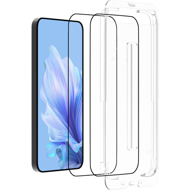 Samsung Galaxy S25 - Tempered Glass Screenprotector with Applicator - 2 Pack