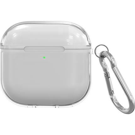 Airpods 4 / Airpods 4 ANC - Soft TPU Case with hook - Clear