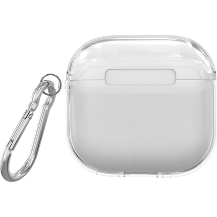 Airpods 4 / Airpods 4 ANC - Soft TPU Case with hook - Clear