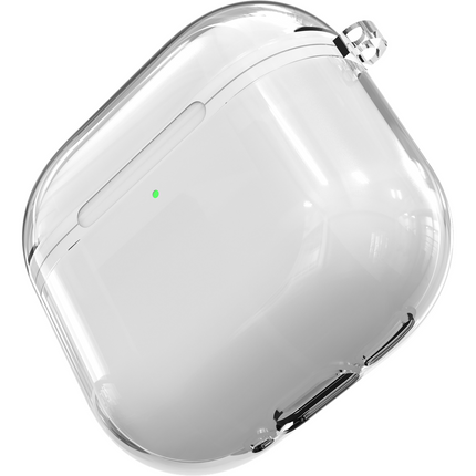 Airpods 4 / Airpods 4 ANC - Soft TPU Case with hook - Clear