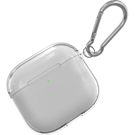 Airpods 4 / Airpods 4 ANC - Soft TPU Case with hook - Clear