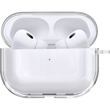 Apple AirPods Pro 3 - Soft TPU Case with hook - Clear