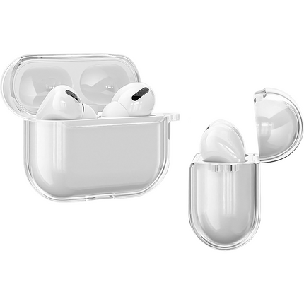 Apple AirPods Pro 3 - Soft TPU Case with hook - Clear