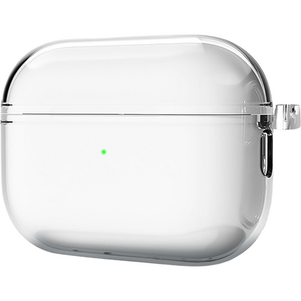 Apple AirPods Pro 3 - Soft TPU Case with hook - Clear