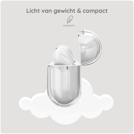 Apple AirPods Pro 3 - Soft TPU Case with hook - Clear