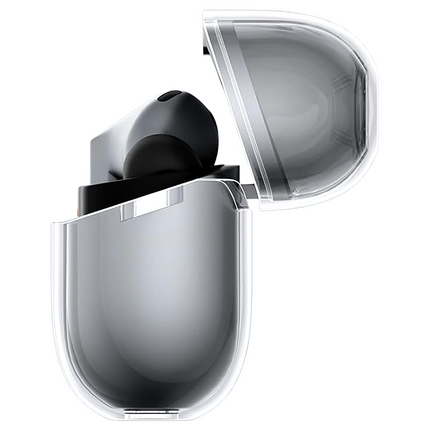 Samsung Galaxy Buds3 / Galaxy Buds3 Pro - Soft TPU Case with hook - Clear