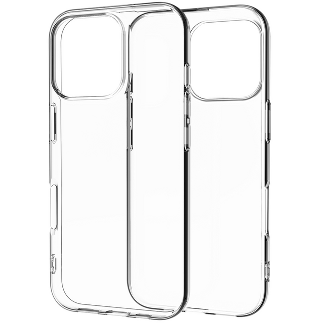 Zero% Case - iPhone 16 Pro Max - Soft TPU Back Cover (GRS Recycled) - Clear