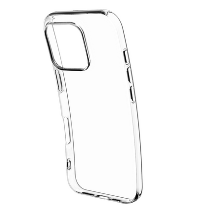 Zero% Case - iPhone 16 Pro Max - Soft TPU Back Cover (GRS Recycled) - Clear