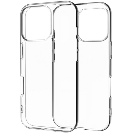 Zero% Case - iPhone 16 Pro - Soft TPU Back Cover (GRS Recycled) - Clear