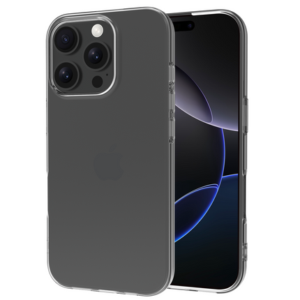 Zero% Case - iPhone 16 Pro - Soft TPU Back Cover (GRS Recycled) - Clear