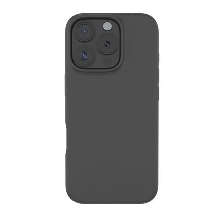 Zero% Case - iPhone 16 Pro - Soft TPU Back Cover (GRS Recycled) - Black