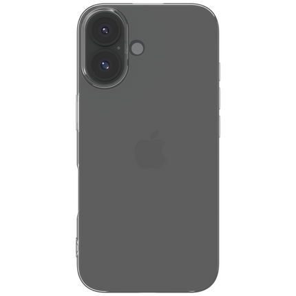 Zero% Case - iPhone 16 - Soft TPU Back Cover (GRS Recycled) - Clear