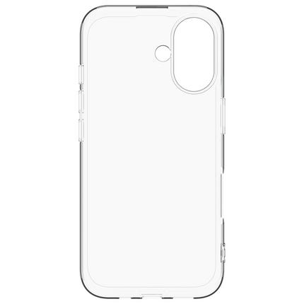 Zero% Case - iPhone 16 - Soft TPU Back Cover (GRS Recycled) - Clear