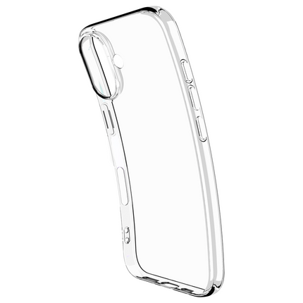 Zero% Case - iPhone 16 - Soft TPU Back Cover (GRS Recycled) - Clear