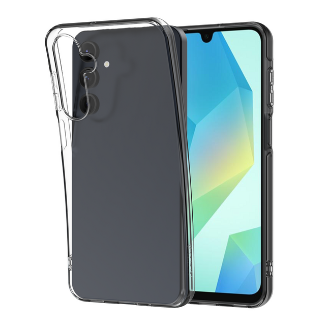 Zero% Case - Samsung Galaxy A16 - Soft TPU Back Cover (GRS Recycled) - Clear