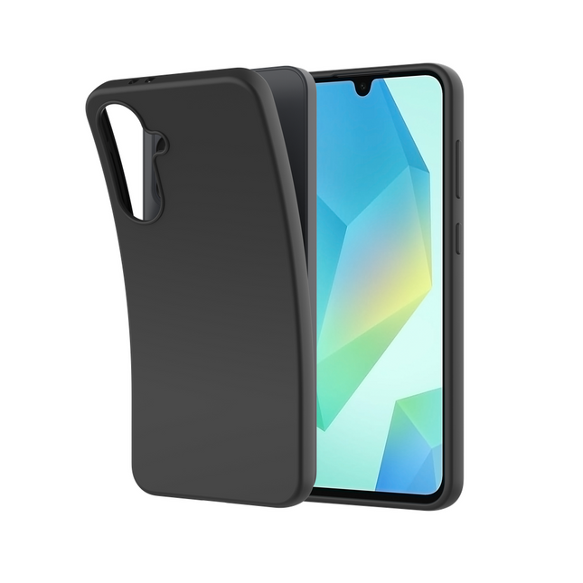 Zero% Case - Samsung Galaxy A36 / A56 - Soft TPU Back Cover (GRS Recycled) - Black