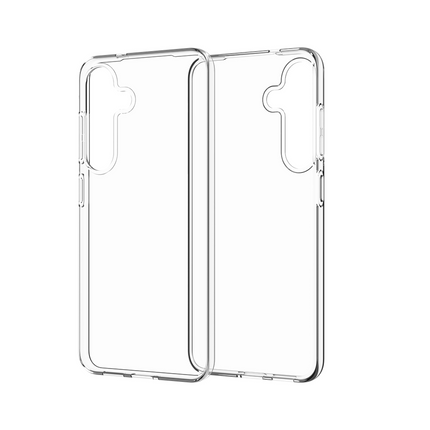 Zero% Case - Samsung Galaxy S25 - Soft TPU Back Cover (GRS Recycled) - Clear