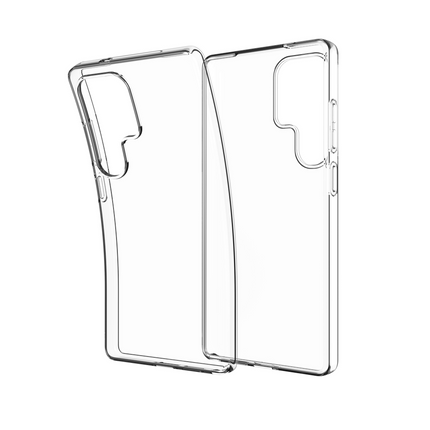 Zero% Case - Samsung Galaxy S25 Ultra - Soft TPU Back Cover (GRS Recycled) - Clear