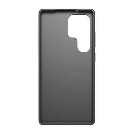 Zero% Case - Samsung Galaxy S25 Ultra - Soft TPU Back Cover (GRS Recycled) - Black
