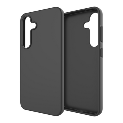 Zero% Case - Samsung Galaxy S25 - Soft TPU Back Cover (GRS Recycled) - Black