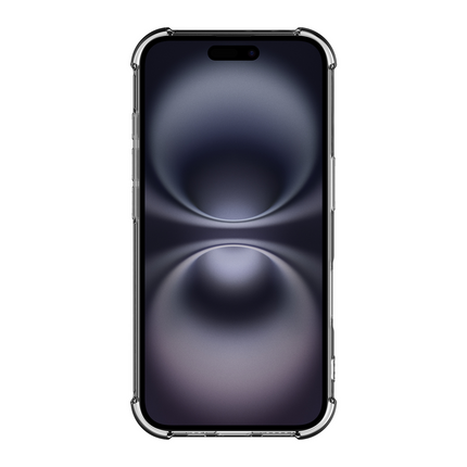 FlexImpact Case - iPhone 16 - TPU Impact Back Cover - (with cardslot) - Clear