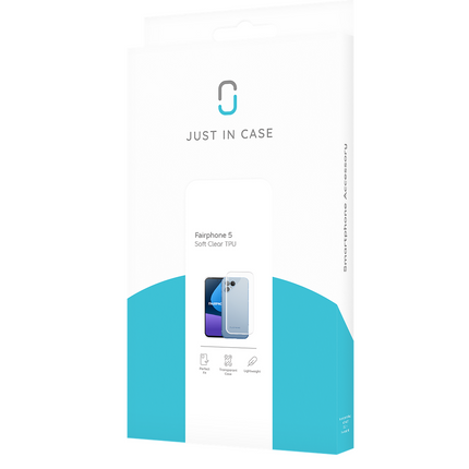 FlexLite Case - Fairphone 5 - Soft TPU Back Cover - Clear