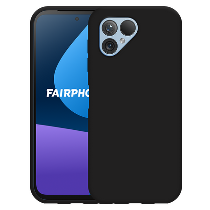 FlexLite Case - Fairphone 5 - Soft TPU Back Cover - Black