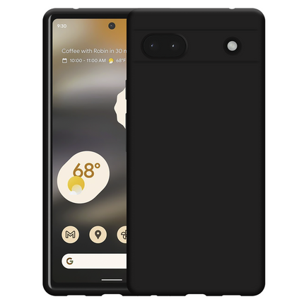 FlexLite Case - Google Pixel 6a - Soft TPU Back Cover - Black