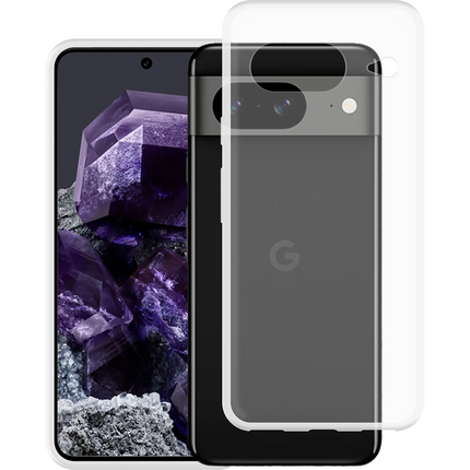 FlexLite Case - Google Pixel 8 - Soft TPU Back Cover - Clear