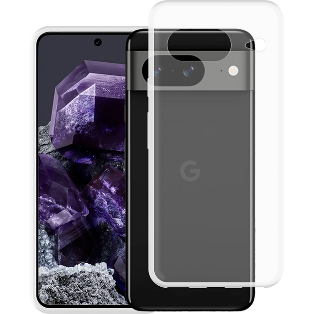 FlexLite Case - Google Pixel 8 - Soft TPU Back Cover - Clear