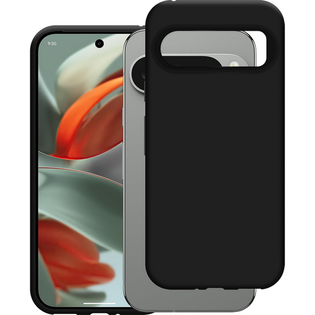 FlexLite Case - Google Pixel 9 / 9 Pro - Soft TPU Back Cover - Black