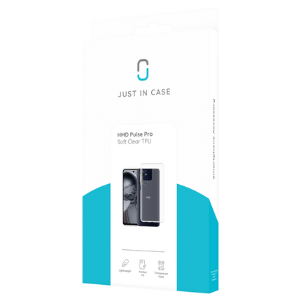 FlexLite Case - HMD Pulse Pro - Soft TPU Back Cover - Clear