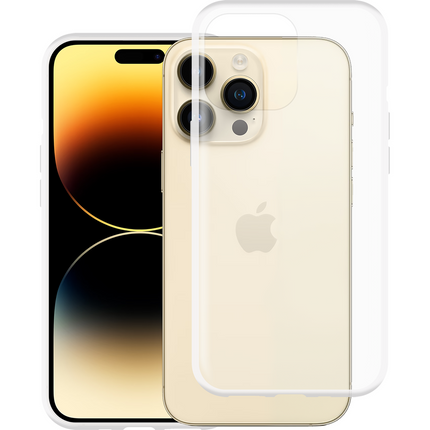 FlexLite Case - iPhone 14 Pro Max - Soft TPU Back Cover - Clear