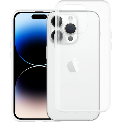 FlexLite Case - iPhone 14 Pro - Soft TPU Back Cover - Clear
