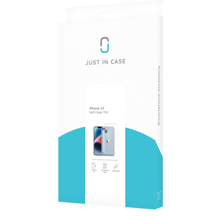 FlexLite Case - iPhone 14 - Soft TPU Back Cover - Clear